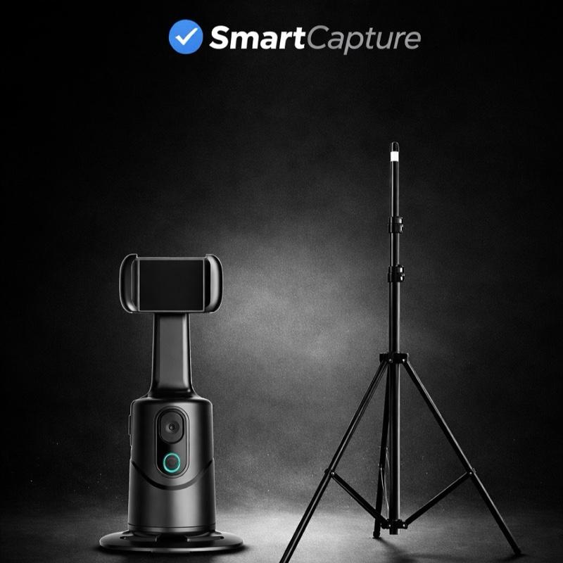 SmartCapture™
 Auto Recognition Smartphone Automatic Tracking Gimbal Tripod